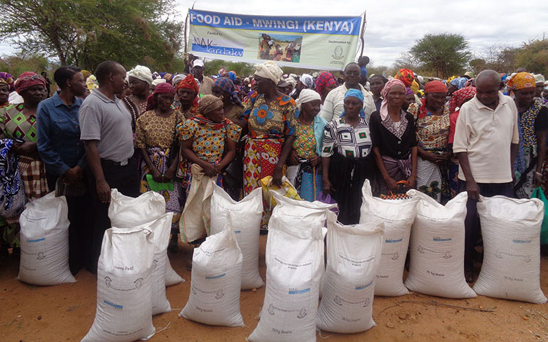 Mwingi famine relief 2017